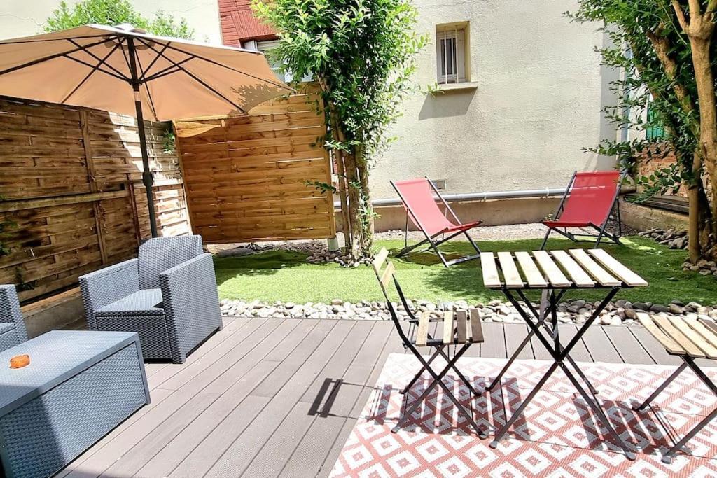 דירות טולוז T2 Cosy & Garden - Hypercentre - Gare - Wifi מראה חיצוני תמונה