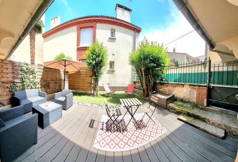 דירות טולוז T2 Cosy & Garden - Hypercentre - Gare - Wifi מראה חיצוני תמונה